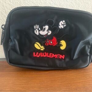NWT Lulu Lemon x Mickey Mouse Crossbody Fanny pack